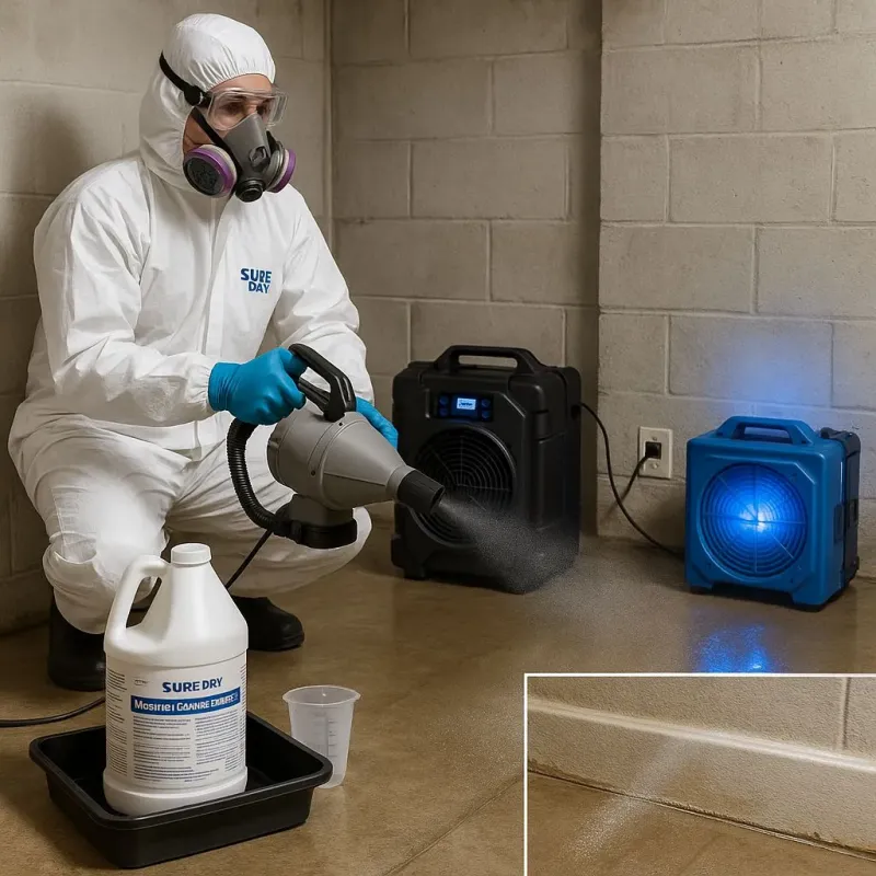 Sanitization and Odor Removal process in Mansfield, AR