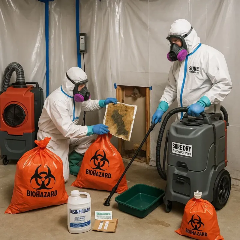 Contaminated Water Handling Protocols process in Mansfield, AR