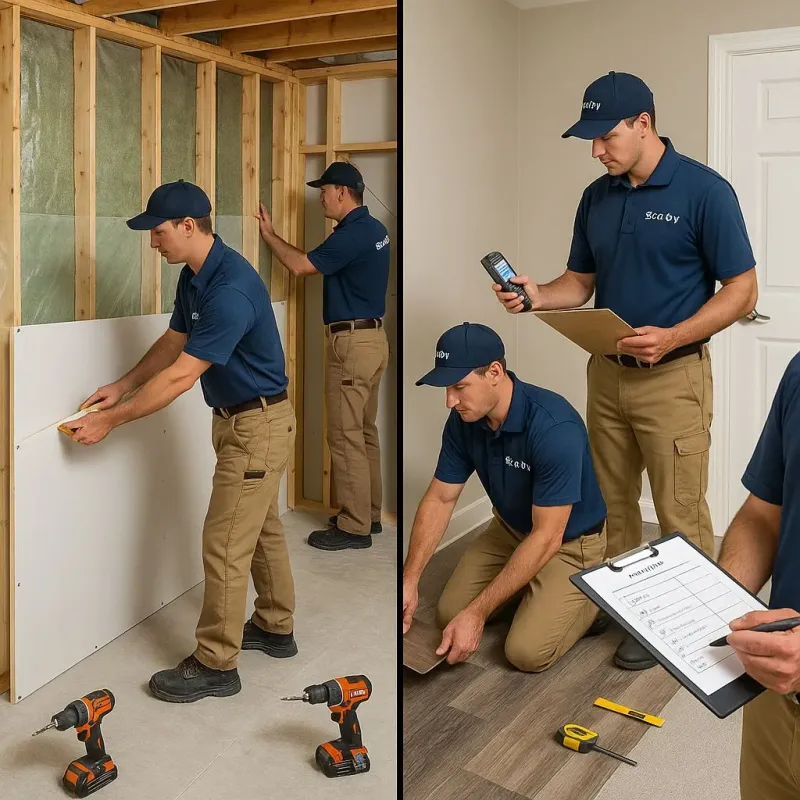 Repairs and Reconstruction process in Mansfield, AR