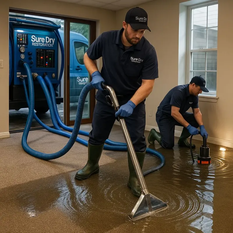 Water Extraction and Removal process in Mansfield, AR